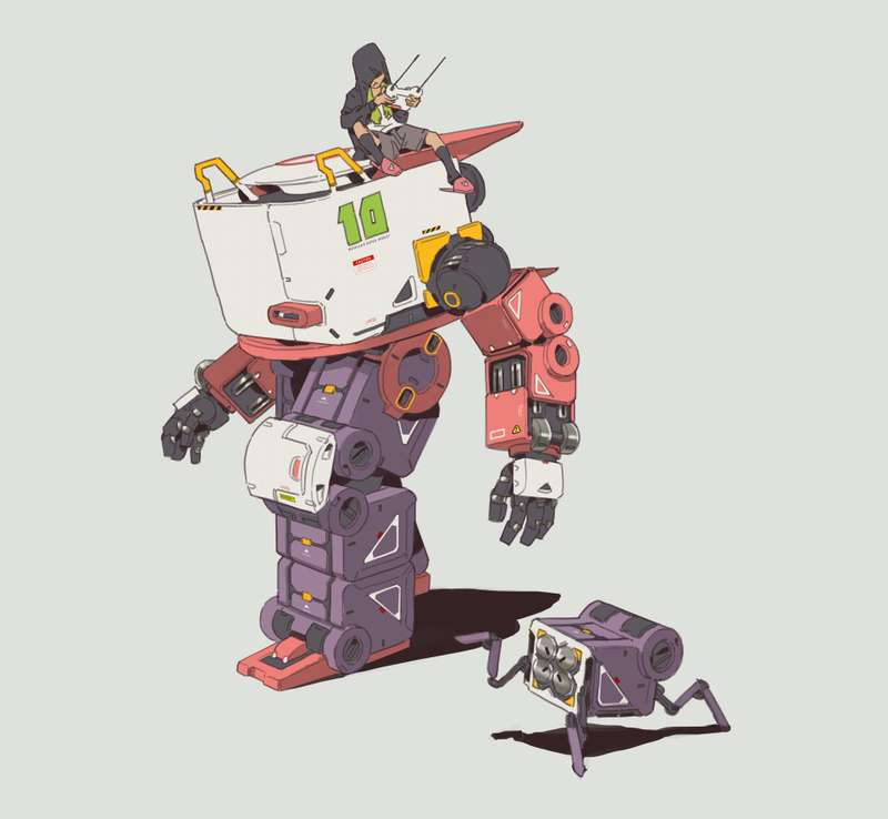 Illustration for article titled Cool Robots
